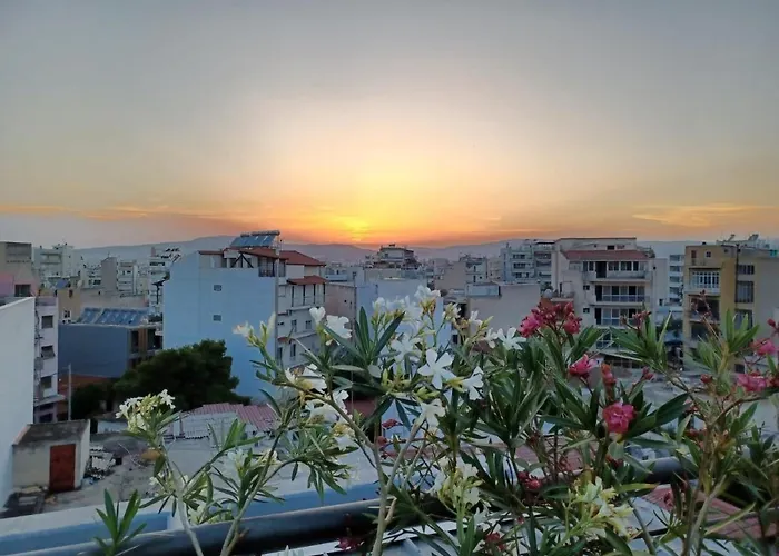Elegant Bright Apartment With Acropolis View Terrace Athene, Griekenland