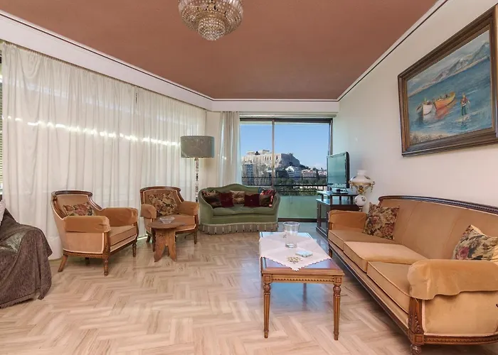 Acropolis View Apartment 120Sqm Athene, Griekenland