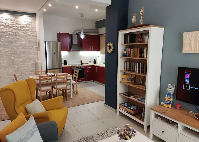 Central & Comfortable, 70M² Apt In Neos Kosmos Athen, Griechenland