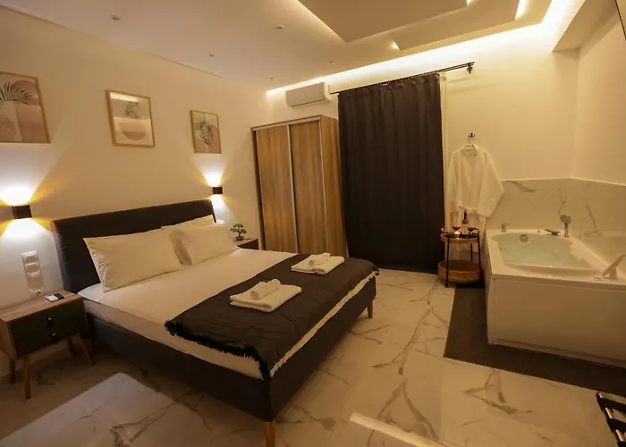 Apollo 2 bd Jacuzzi Suite Atene, Grecia
