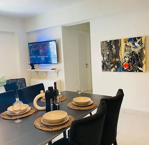 New 2Bd Aprt With Shared Rooftop Pool D3 Athens, Greece