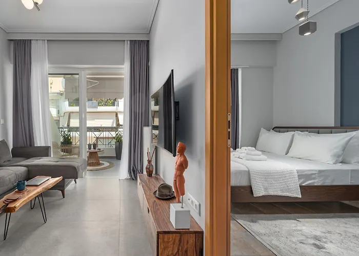 Luxurious Coastal Retreat In Central Glyfada Athens, Greece