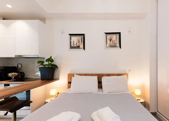 Modern Studio Apartment A Atenas, Grecia