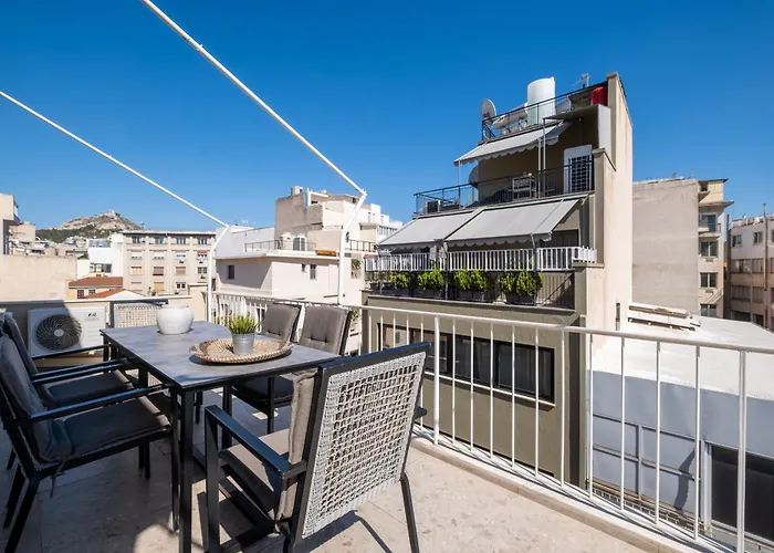 Ferienwohnung Athens Terrace 360°, Griechenland