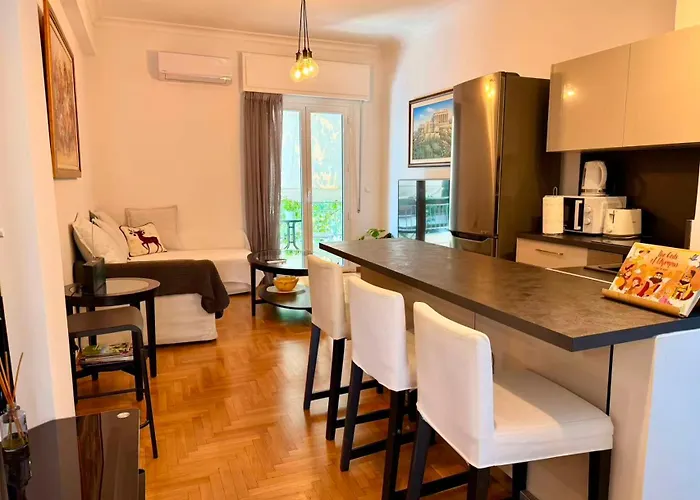 Amazing Apartment 2 Min To Acropolis Atene, Grecia