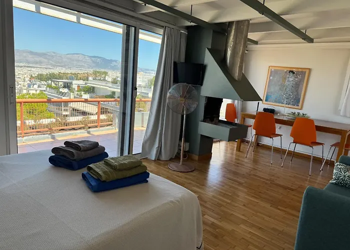 Acropolis View Penthouse Apartment Athens, Greece