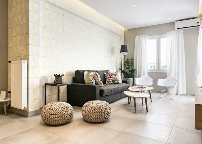 Modern Design Acropolis Flat Apartment Athens, Greece