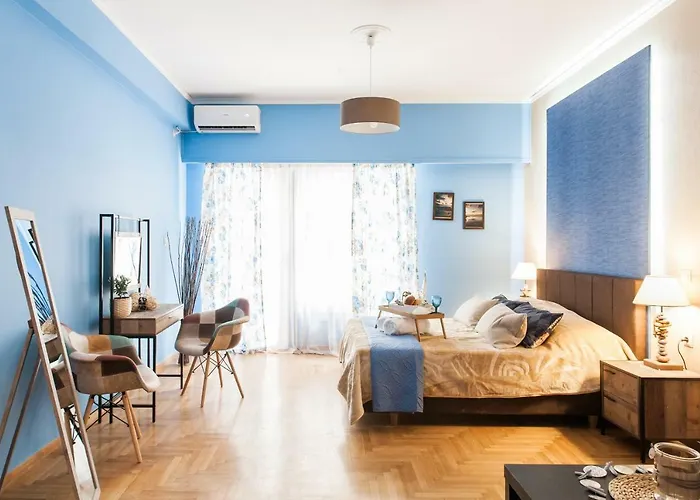 Cozy, Central, Safe Double Rooms In Apartment, Close To Acropolis Ateny, Grecja